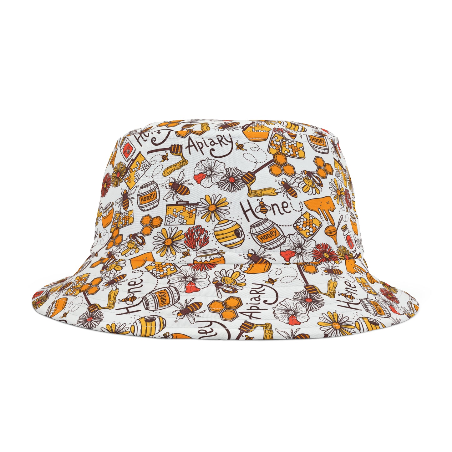 Honey Plus Co | Honey Bee Bucket Hat - Full Print Style 11