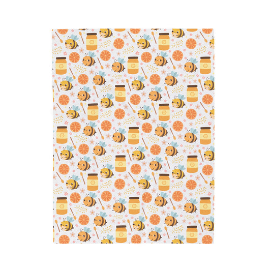 Honey Plus Co | Honey Bee Plush Blanket Style 6