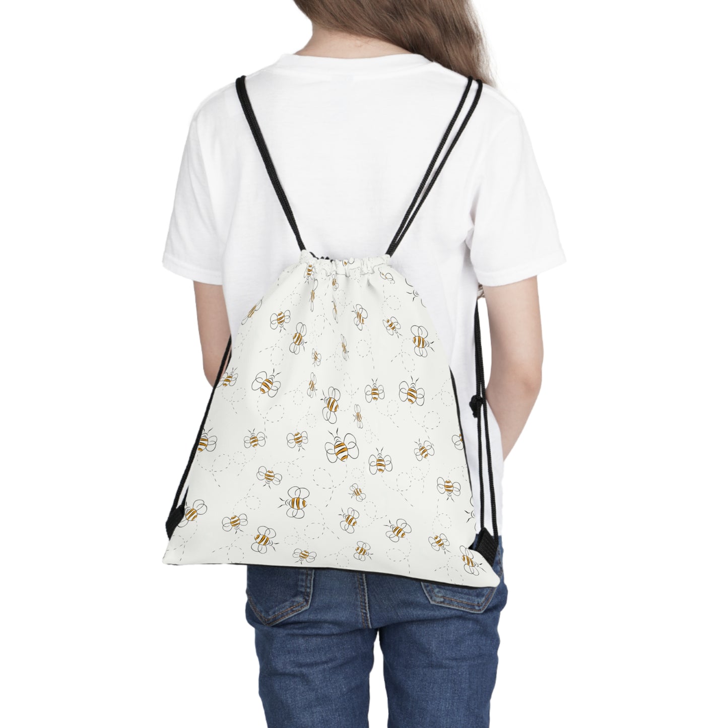Honey Plus Co | Honey Bee Drawstring Backpack Style 10