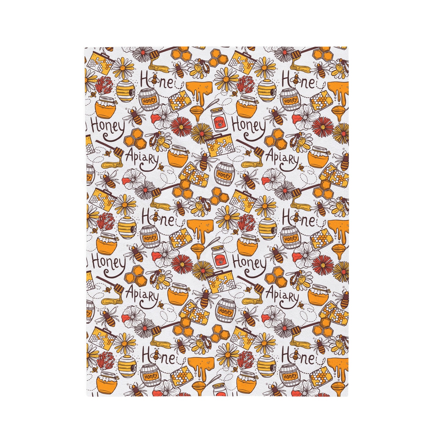 Honey Plus Co | Honey Bee Plush Blanket Style 11