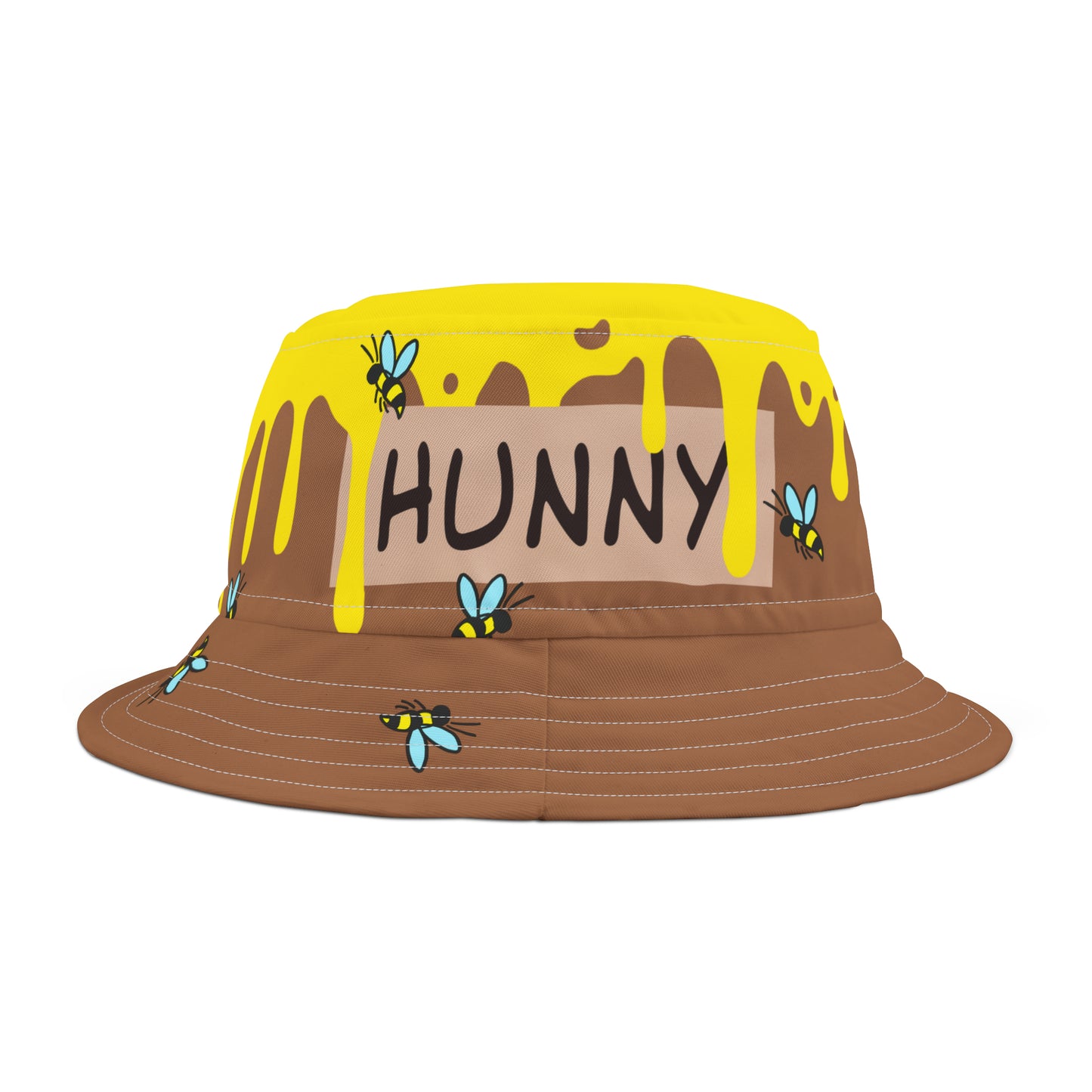 Honey Plus Co | Honey Bee Bucket Hat - Full Print Style 8
