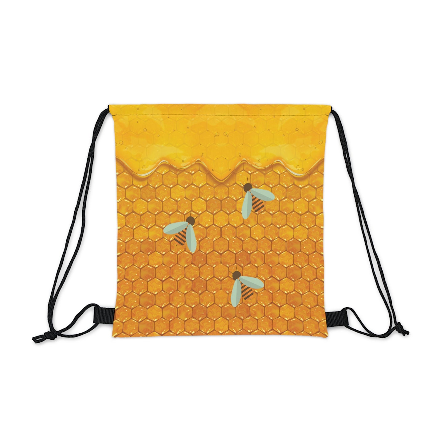 Honey Plus Co | Honey Bee Drawstring Backpack Style 1