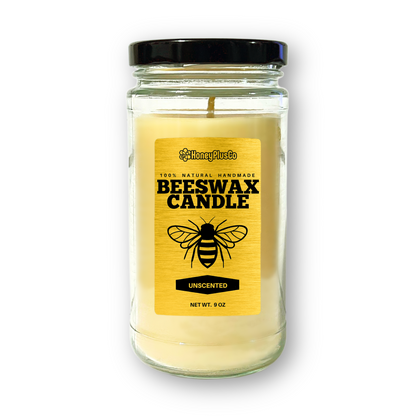 100% Natural Beeswax Candle