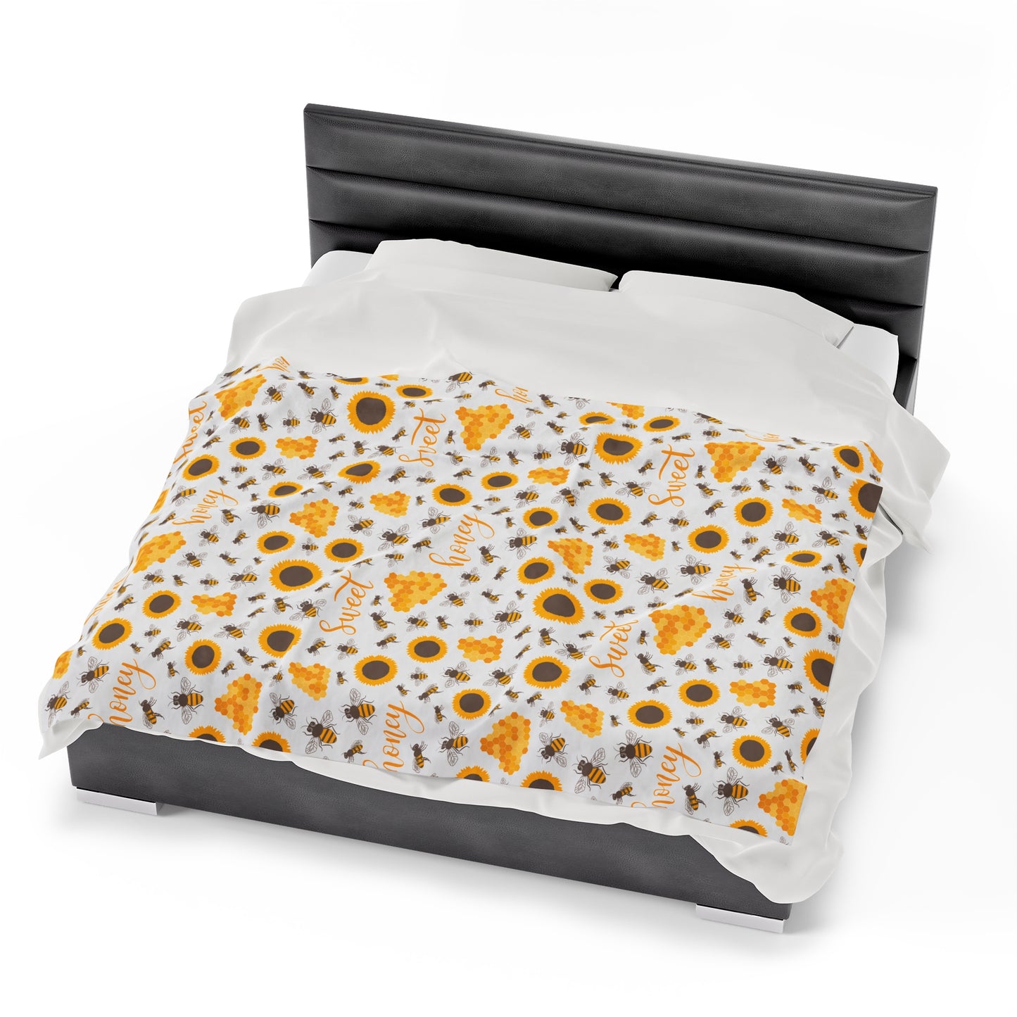 Honey Plus Co | Honey Bee Plush Blanket Style 4