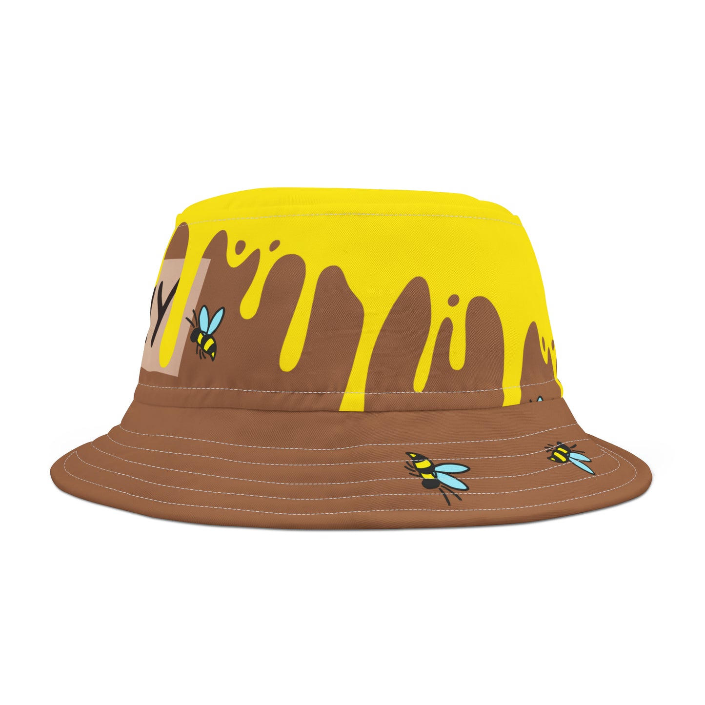 Honey Plus Co | Honey Bee Bucket Hat - Full Print Style 8