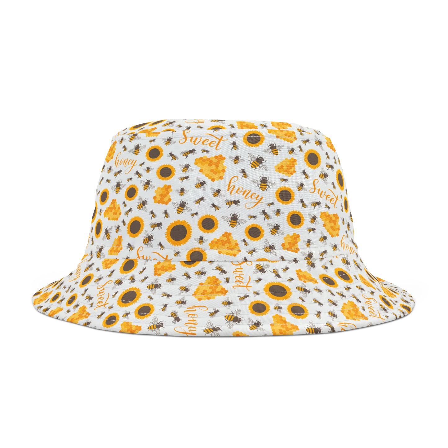 Honey Plus Co | Honey Bee Bucket Hat - Full Print Style 4