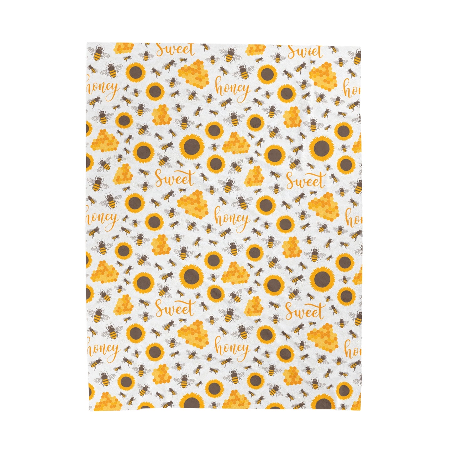 Honey Plus Co | Honey Bee Plush Blanket Style 4