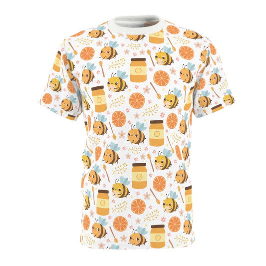 Honey Plus Co | Honey Bee T Shirt - Full Print Style 6
