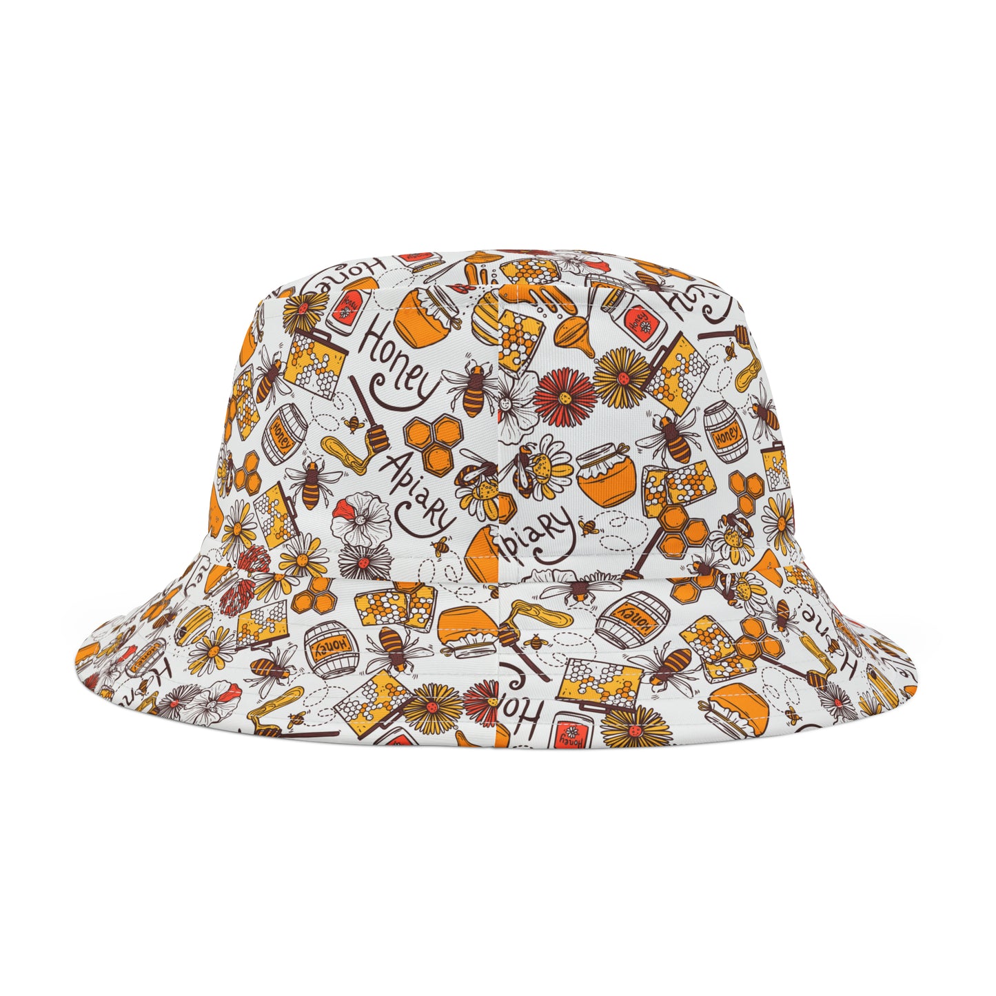 Honey Plus Co | Honey Bee Bucket Hat - Full Print Style 11