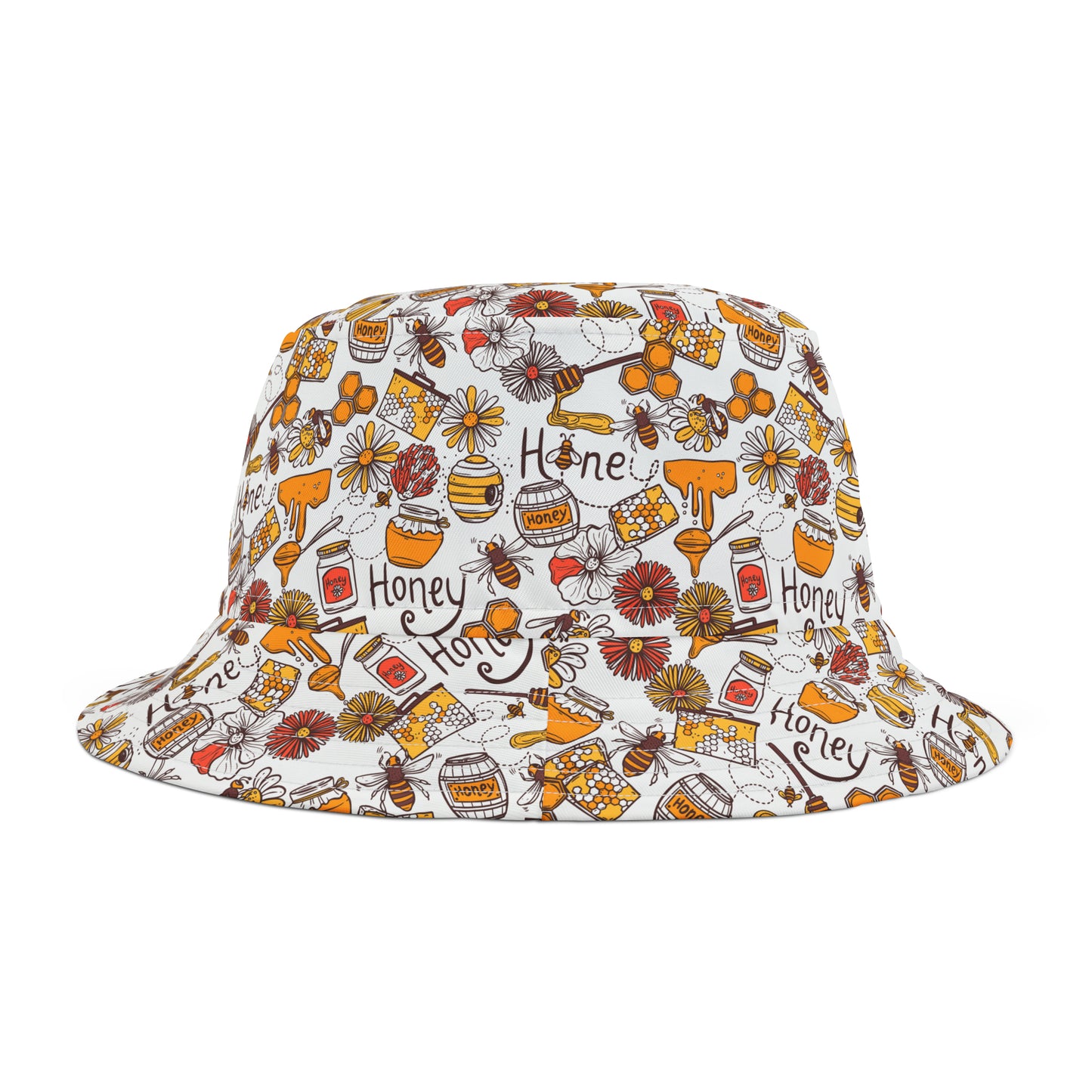 Honey Plus Co | Honey Bee Bucket Hat - Full Print Style 11