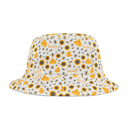 Honey Plus Co | Honey Bee Bucket Hat - Full Print Style 4