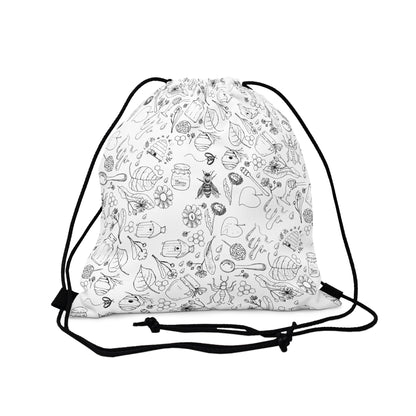 Honey Plus Co | Honey Bee Drawstring Backpack Style 2