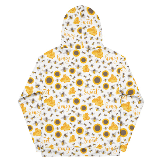 Honey Plus Co | Honey Bee Hoodie - Full Print Style 4