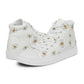 Honey Plus Co | Honey Bee Women’s High Top Canvas Shoes Style 10