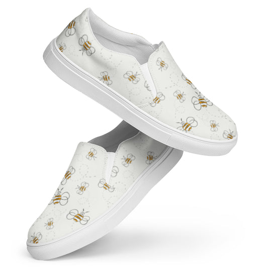 Honey Plus Co | Honey Bee Women’s Slip On Canvas Shoes Style 10