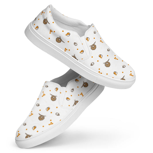 Honey Plus Co | Honey Bee Women’s Slip On Canvas Shoes Style 12