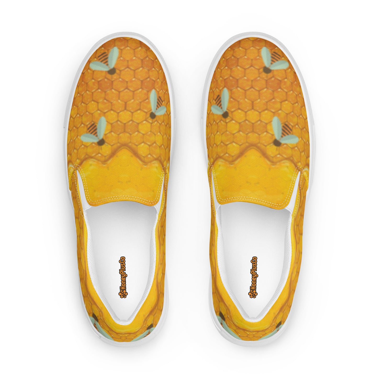 Honey Plus Co | Honey Bee Women’s Slip On Canvas Shoes Style 1